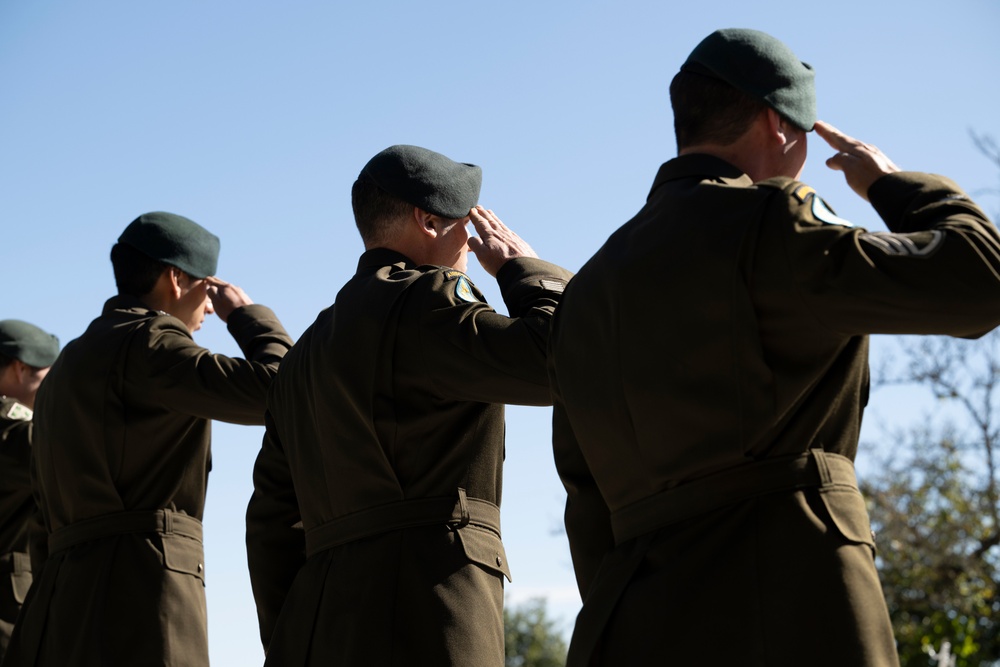 1st Special Forces Command (Airborne) Wreath-Laying Ceremony to Commemorate President John F. Kennedy's Contributions to the U.S. Army Special Forces