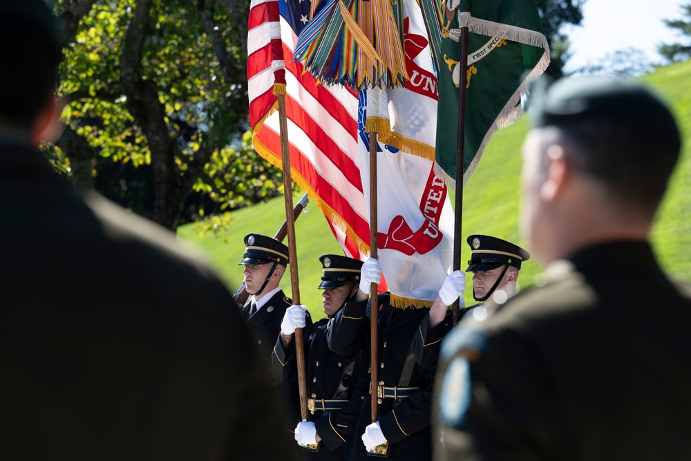 1st Special Forces Command (Airborne) Wreath-Laying Ceremony to Commemorate President John F. Kennedy's Contributions to the U.S. Army Special Forces