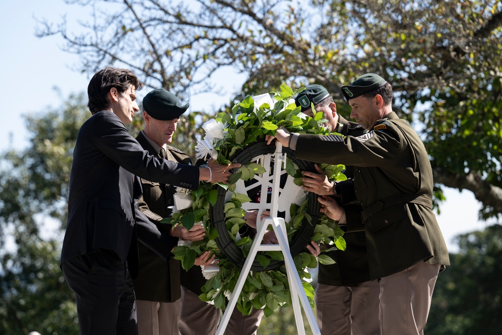 1st Special Forces Command (Airborne) Wreath-Laying Ceremony to Commemorate President John F. Kennedy's Contributions to the U.S. Army Special Forces