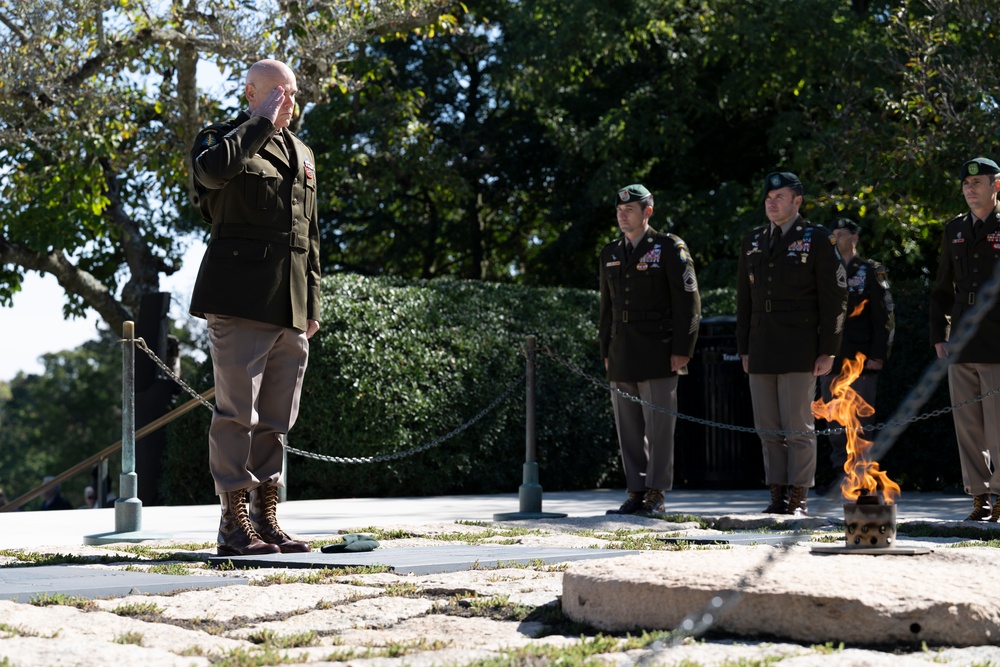 1st Special Forces Command (Airborne) Wreath-Laying Ceremony to Commemorate President John F. Kennedy's Contributions to the U.S. Army Special Forces