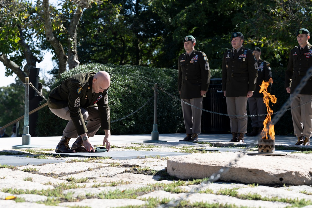 1st Special Forces Command (Airborne) Wreath-Laying Ceremony to Commemorate President John F. Kennedy's Contributions to the U.S. Army Special Forces