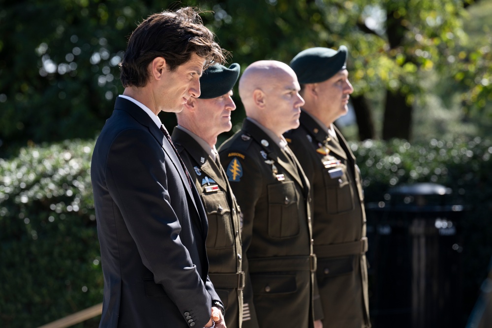 1st Special Forces Command (Airborne) Wreath-Laying Ceremony to Commemorate President John F. Kennedy's Contributions to the U.S. Army Special Forces