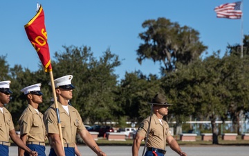 Hamilton native graduates as the company honor graduate for Echo Company, Marine Corps Recruit Depot Parris Island