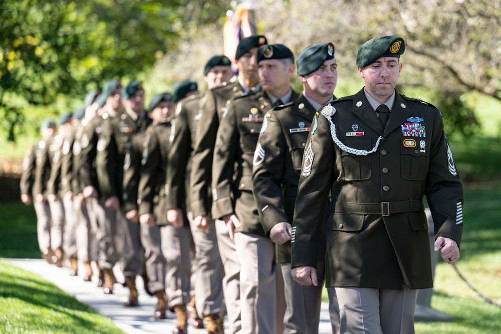 1st Special Forces Command (Airborne) Wreath-Laying Ceremony to Commemorate President John F. Kennedy's Contributions to the U.S. Army Special Forces