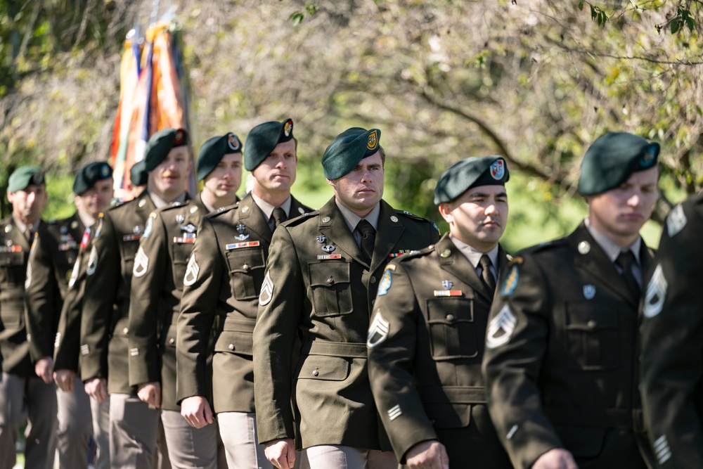 1st Special Forces Command (Airborne) Wreath-Laying Ceremony to Commemorate President John F. Kennedy's Contributions to the U.S. Army Special Forces