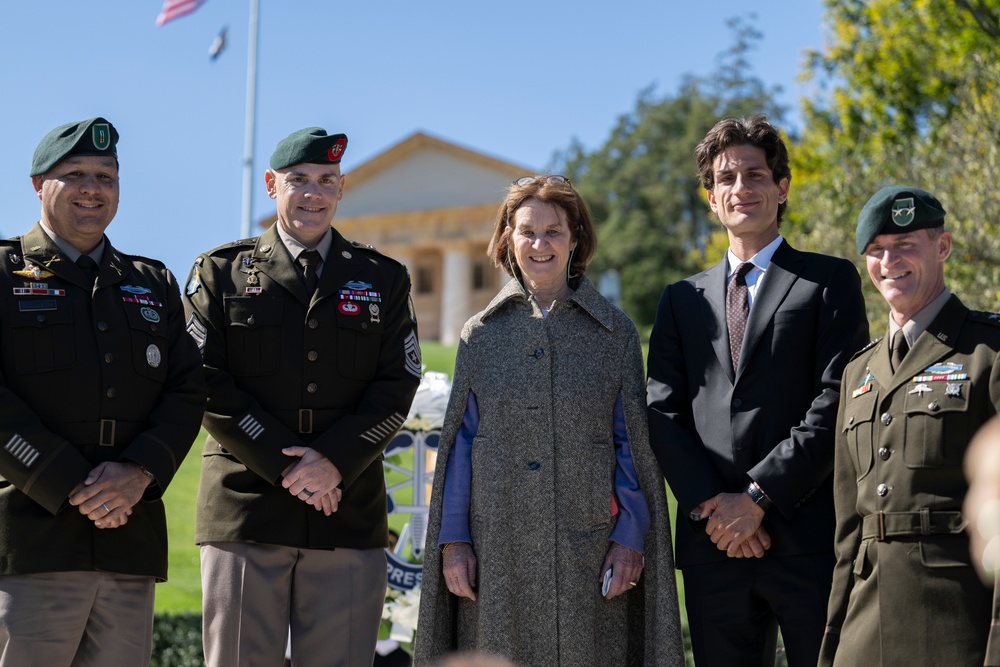 1st Special Forces Command (Airborne) Wreath-Laying Ceremony to Commemorate President John F. Kennedy's Contributions to the U.S. Army Special Forces