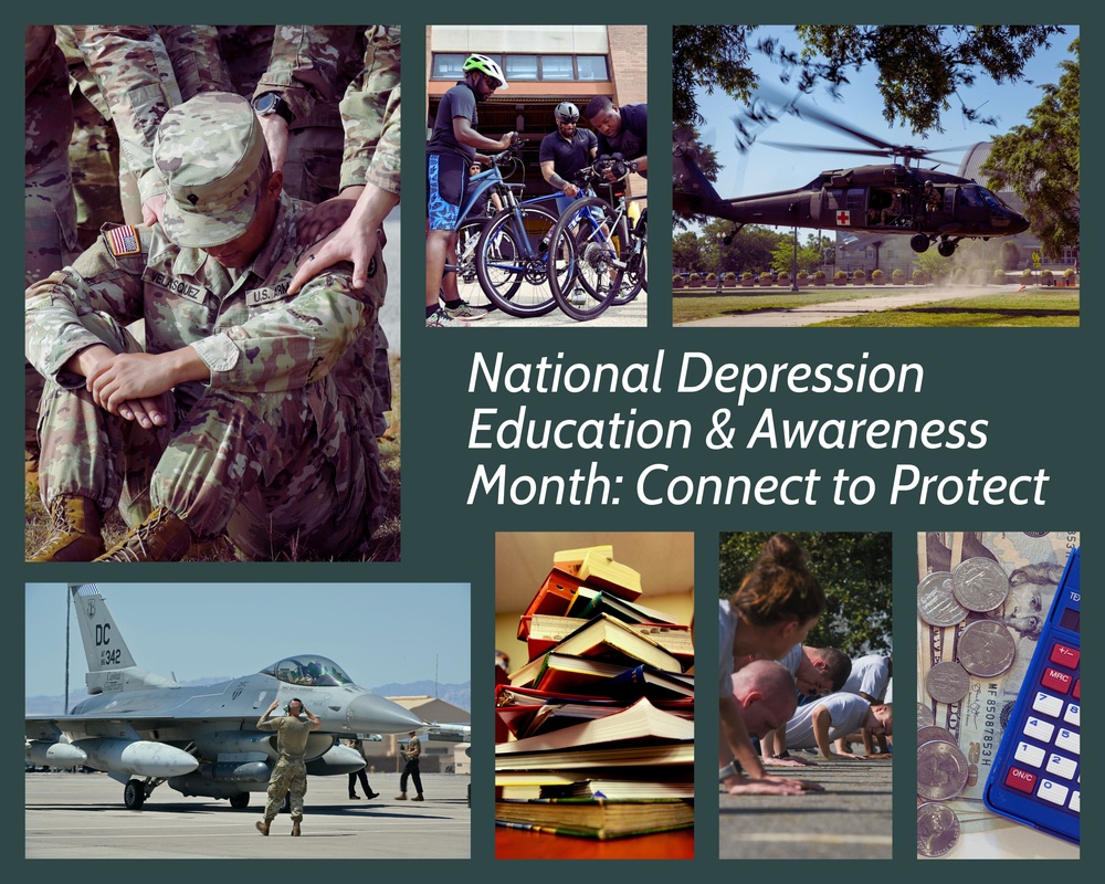 ‘Connect to Protect’ during National Depression Education &amp; Awareness Month