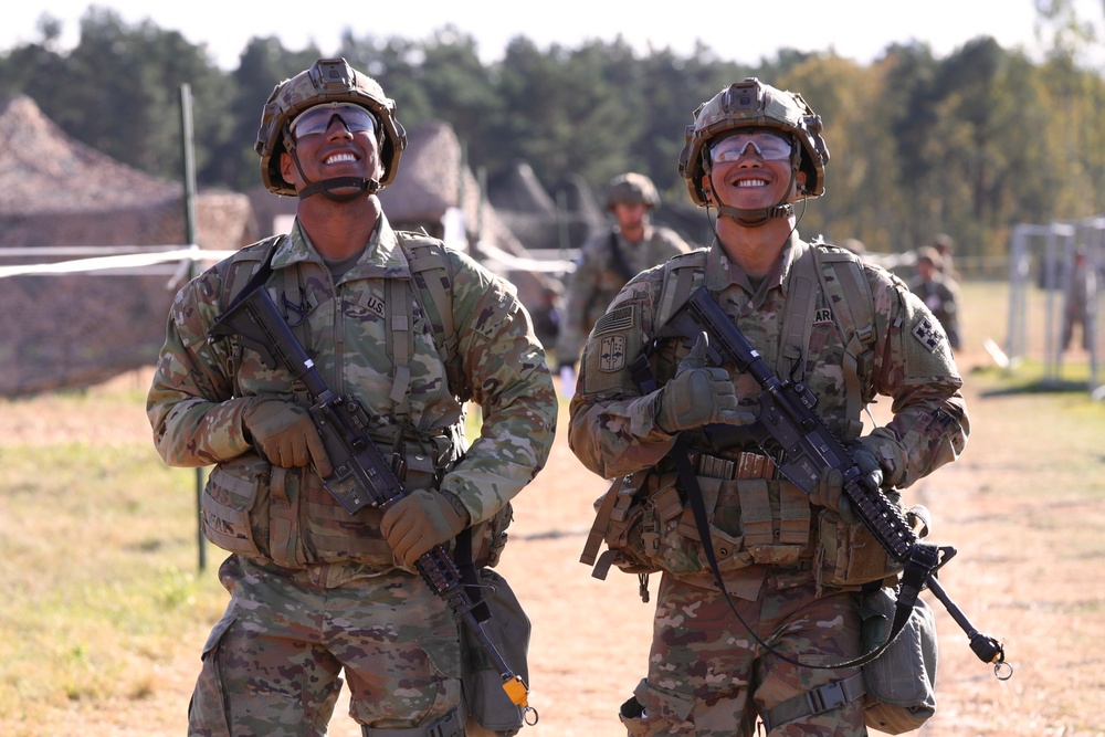 3rd ABCT conducts weapons familiarization on day two of E3B testing in Poland