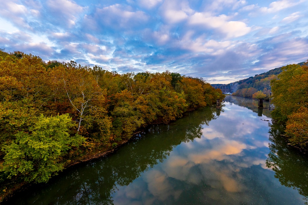 Autumn leaves bring fall colors to Pittsburgh District reservoirs, landscapes