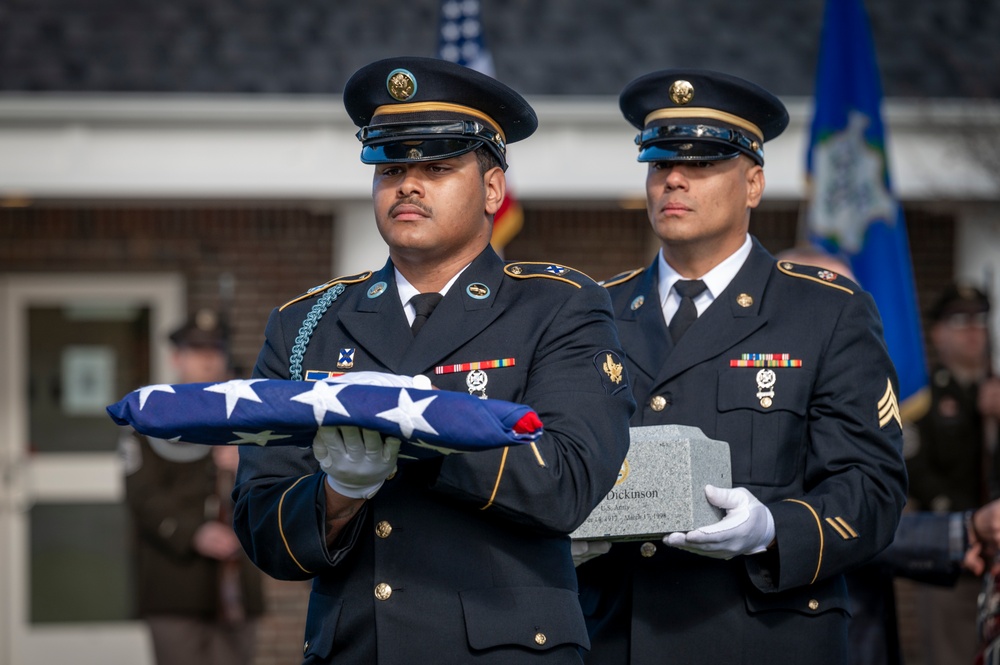 CTNG assists with the interment of three unclaimed veteran cremains