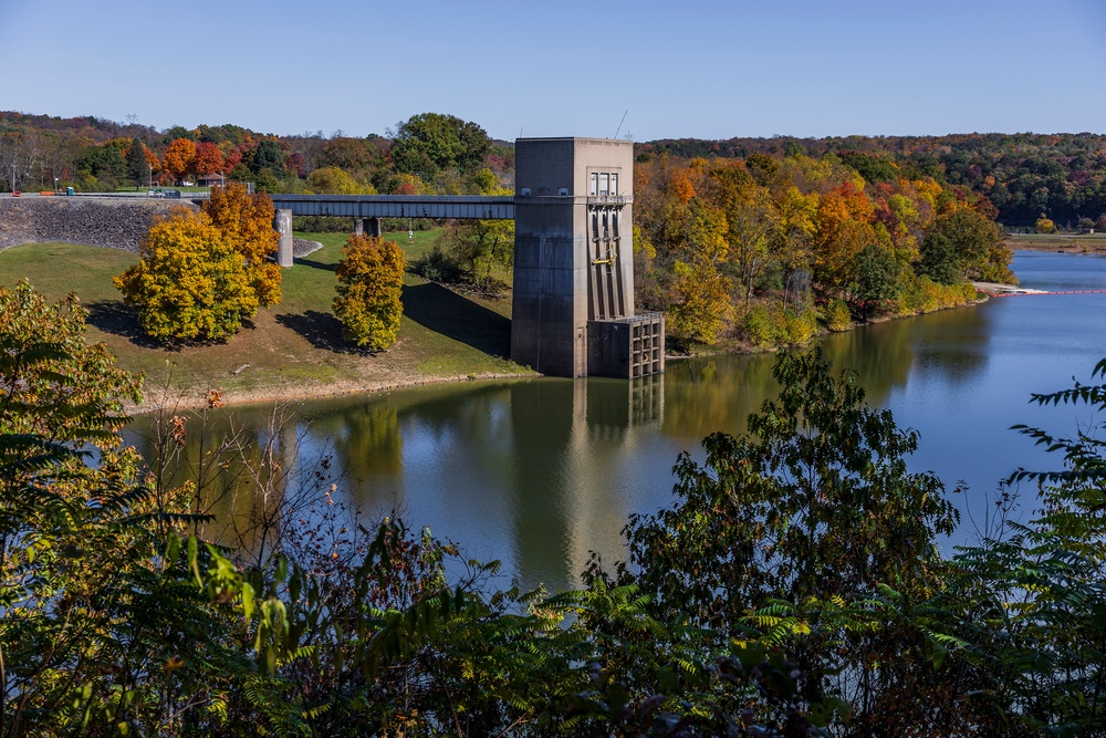 Autumn leaves bring fall colors to Pittsburgh District reservoirs, landscapes