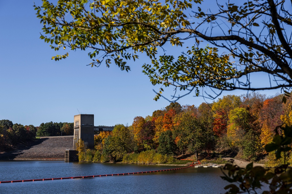 Autumn leaves bring fall colors to Pittsburgh District reservoirs, landscapes