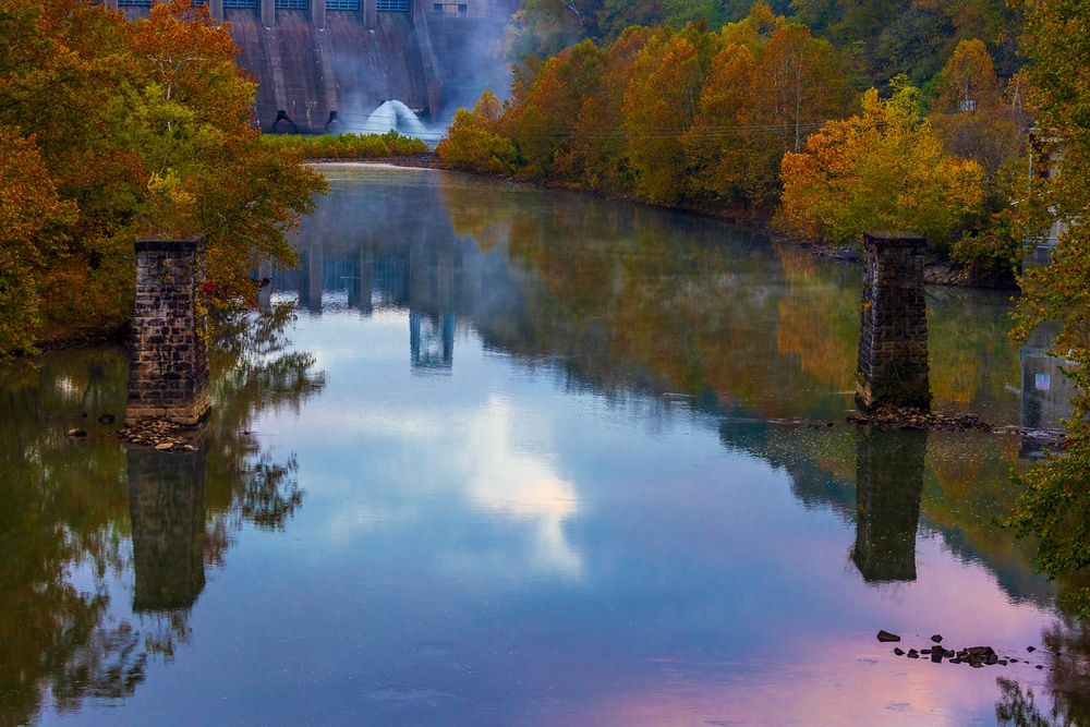 Autumn leaves bring fall colors to Pittsburgh District reservoirs, landscapes