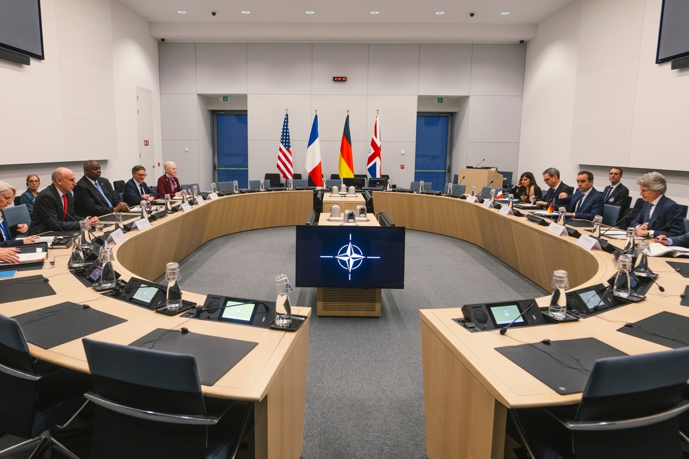 SECDEF Meets with Allies in Europe