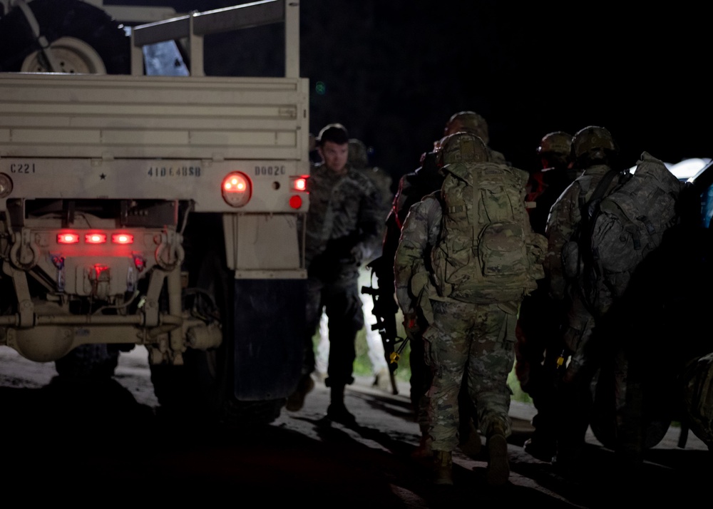 1st Cavalry Division Conducts a 12-mile Ruck March during E3B in Poland