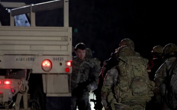 1st Cavalry Division Conducts a 12-mile Ruck March during E3B in Poland