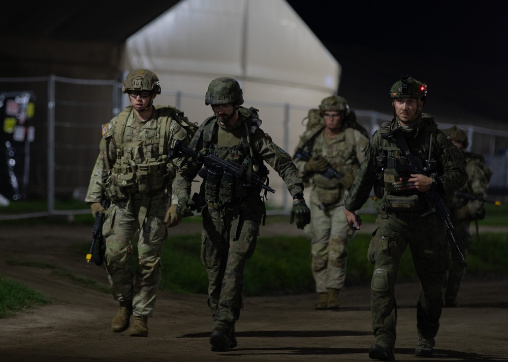 1st Cavalry Division Conducts a 12-mile Ruck March during E3B in Poland