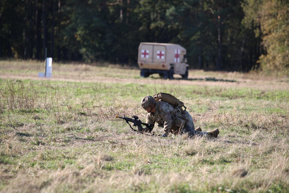 3rd ABCT conducts Expert Field Medical Badge as part of an E3B competition in Poland