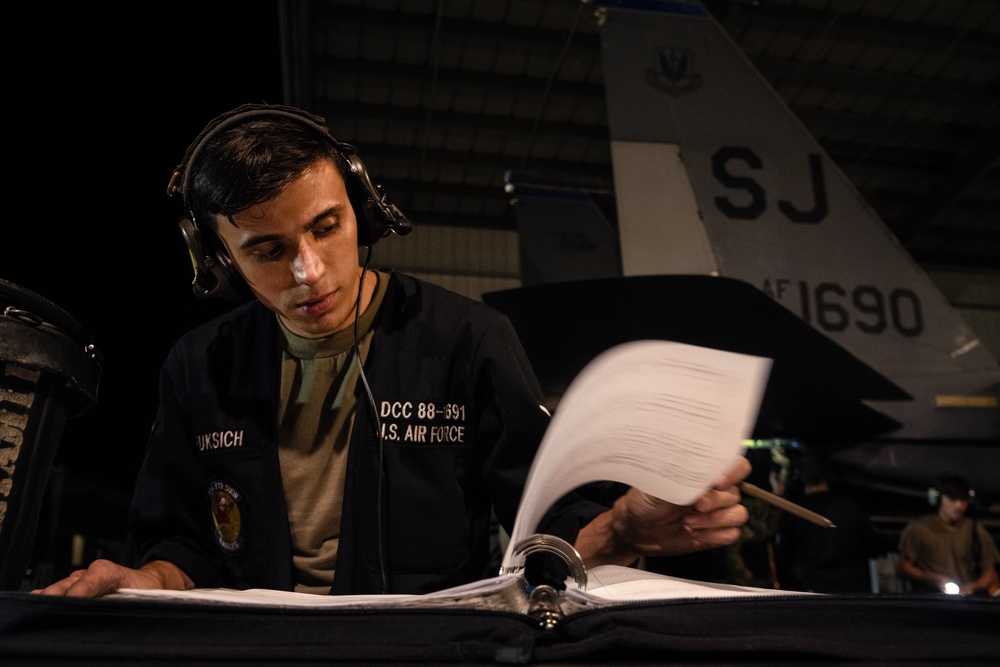 334th FGS supports aircrew training during “Super Nights”