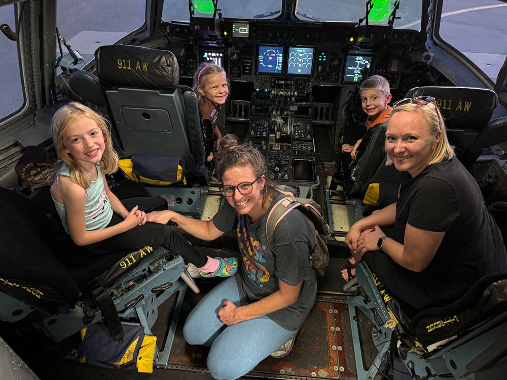 Courage, Confidence, and C-17s: Girl Scouts visit the 911th AW