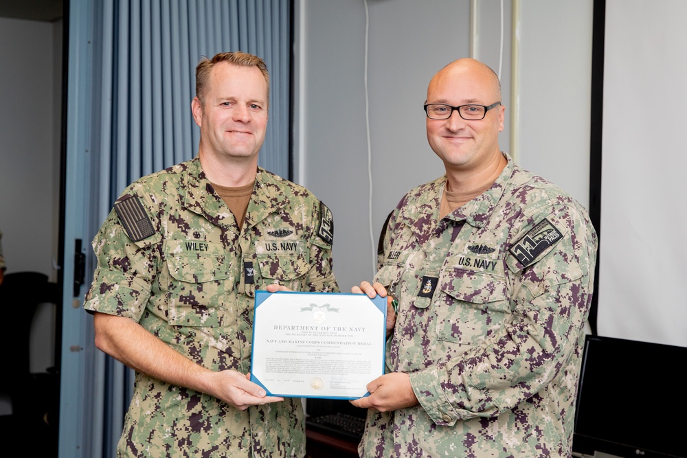 Commander, Submarine Squadron 11 Awards-At-Quarters