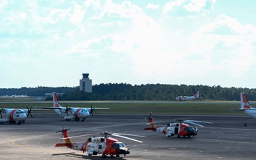 Coast Guard aircrews prepare to respond to Hurricane Milton