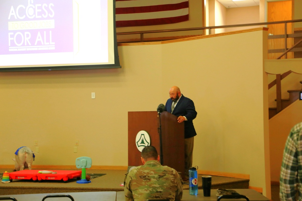 Fort McCoy holds observance for 2024 National Disability Employment Awareness Month