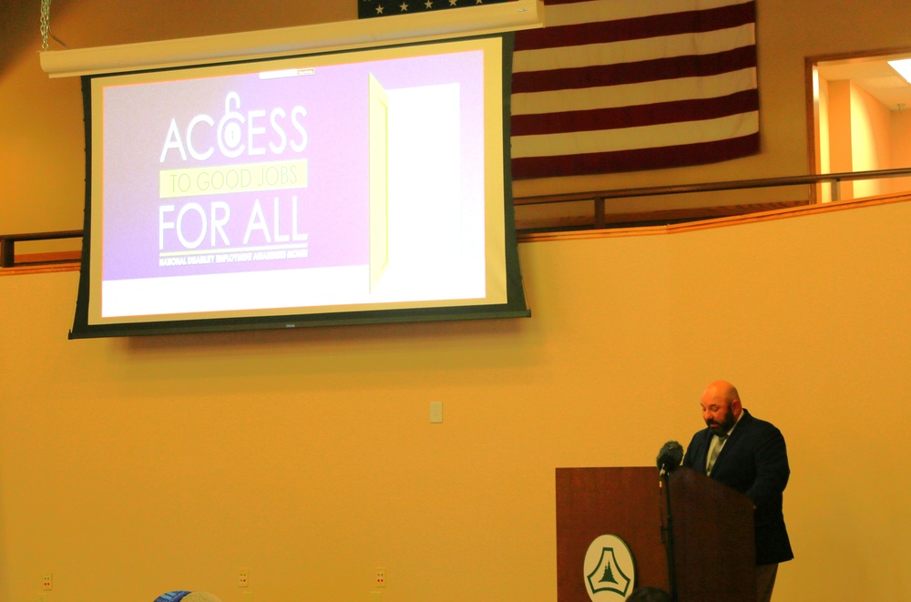 Fort McCoy holds observance for 2024 National Disability Employment Awareness Month