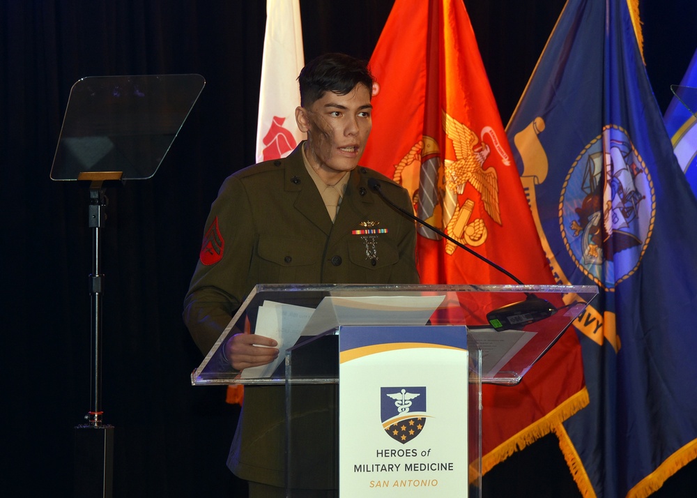 Maryland Marine honored at 2024 Heroes of Military Medicine San Antonio Awards Program