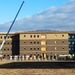 October 2024 construction operations for fiscal year 2022-funded barracks project at Fort McCoy