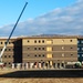 October 2024 construction operations for fiscal year 2022-funded barracks project at Fort McCoy