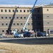 October 2024 construction operations for fiscal year 2022-funded barracks project at Fort McCoy