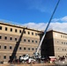 October 2024 construction operations for fiscal year 2022-funded barracks project at Fort McCoy