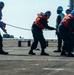 USS Carl Vinson (CVN 70) Conducts a Refueling-at-Sea