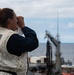 USS Carl Vinson (CVN 70) Conducts a Refueling-at-Sea