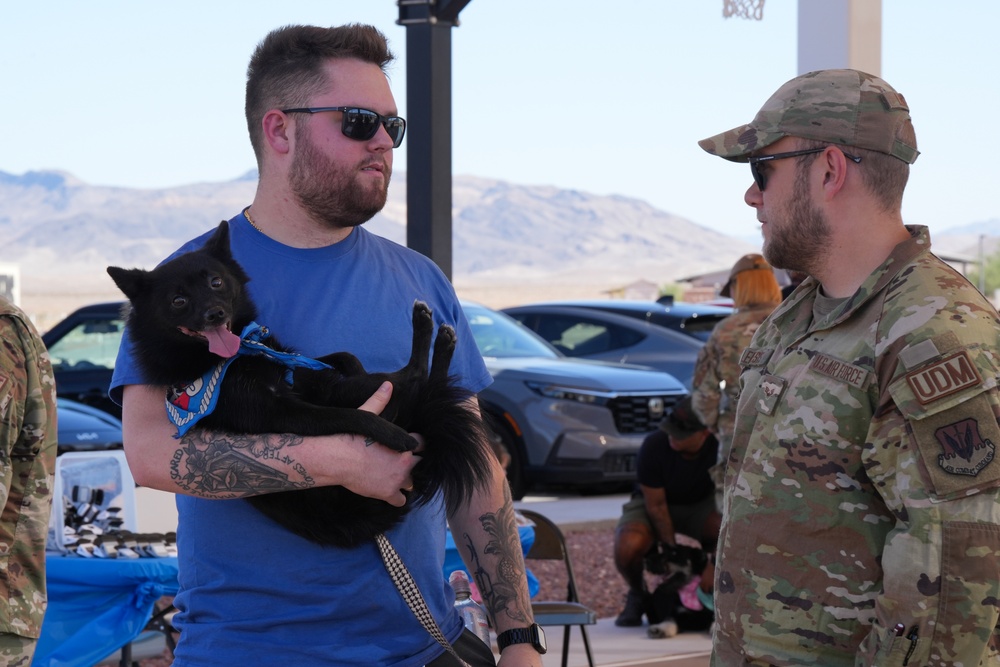 Paws Against Domestic Violence 2024 at Creech Air Force Base