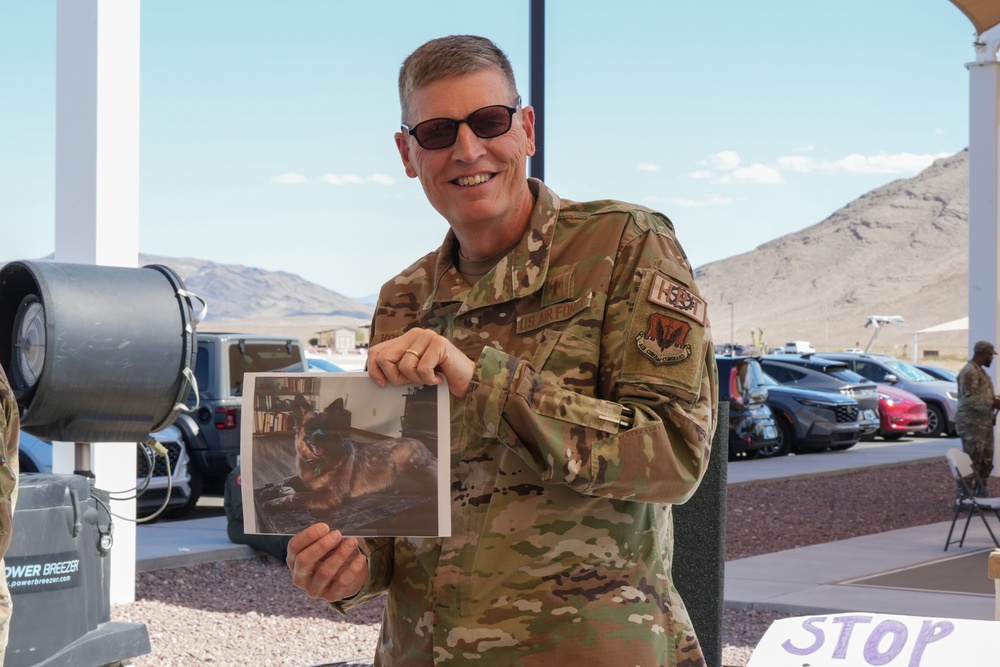Paws Against Domestic Violence 2024 at Creech Air Force Base