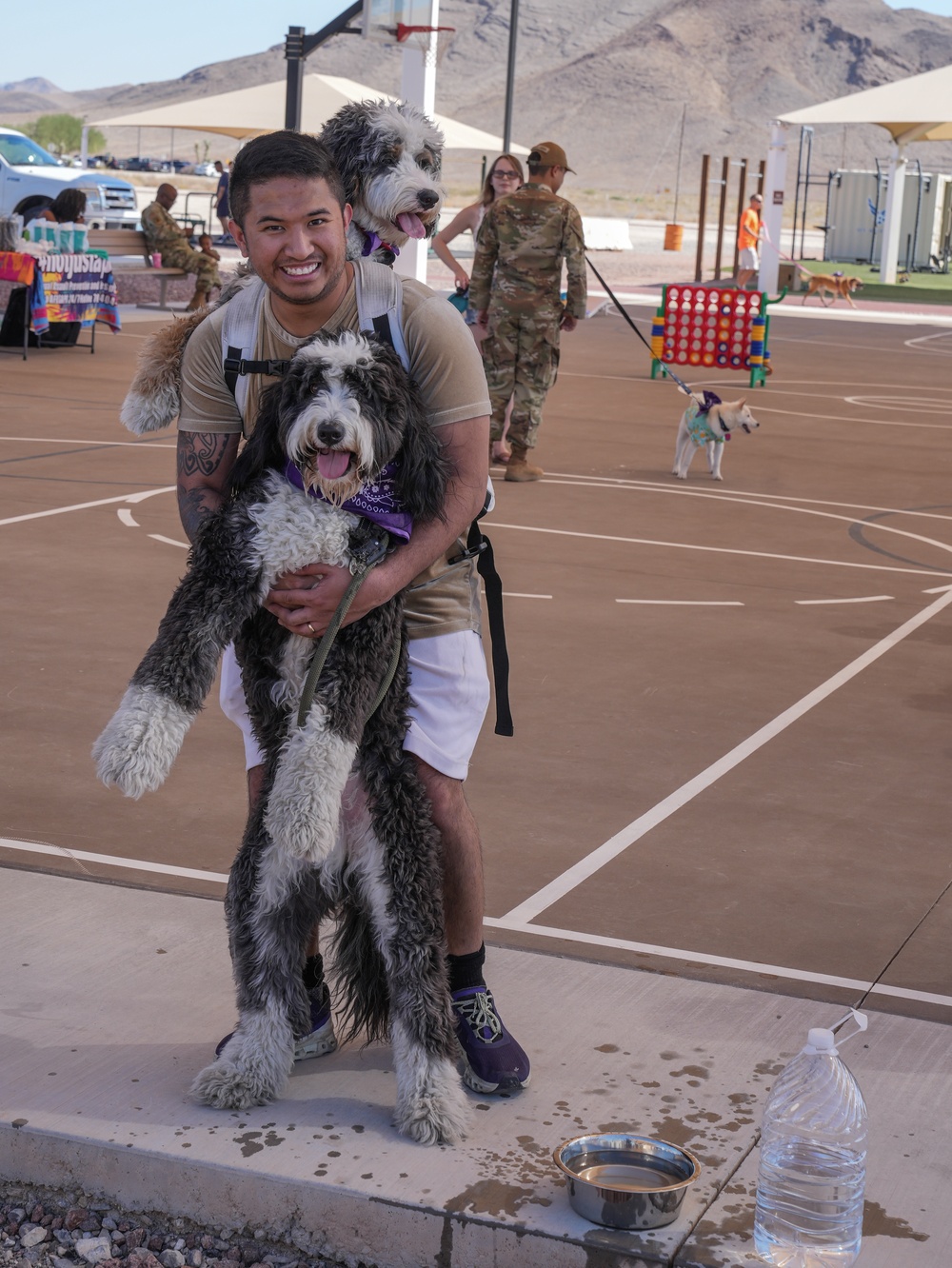 Paws Against Domestic Violence 2024 at Creech Air Force Base