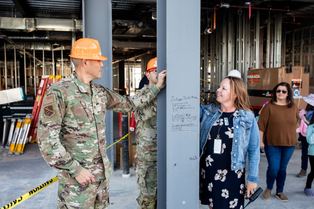 Kirtland Air Force Base Celebrates Progress on New Sandia Base Elementary School with Historic Signing Event