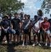 MacDill Dorm Residents and Volunteers cleanup park after Hurricane Milton
