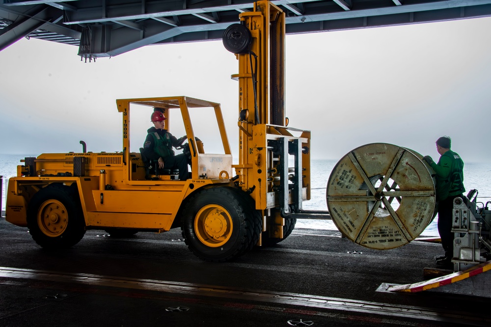 Daily Operations Aboard USS Carl Vinson (CVN 70)