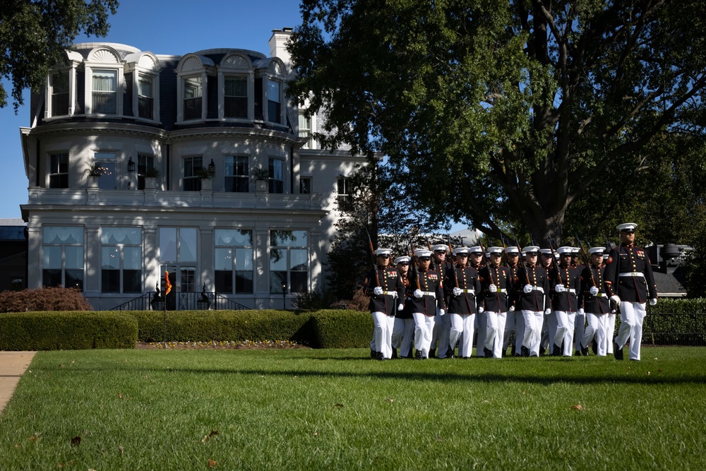 Rifle Ceremonial Drill School Evaluation