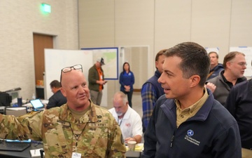 Top Leaders Visit Buncombe County, NC EOC