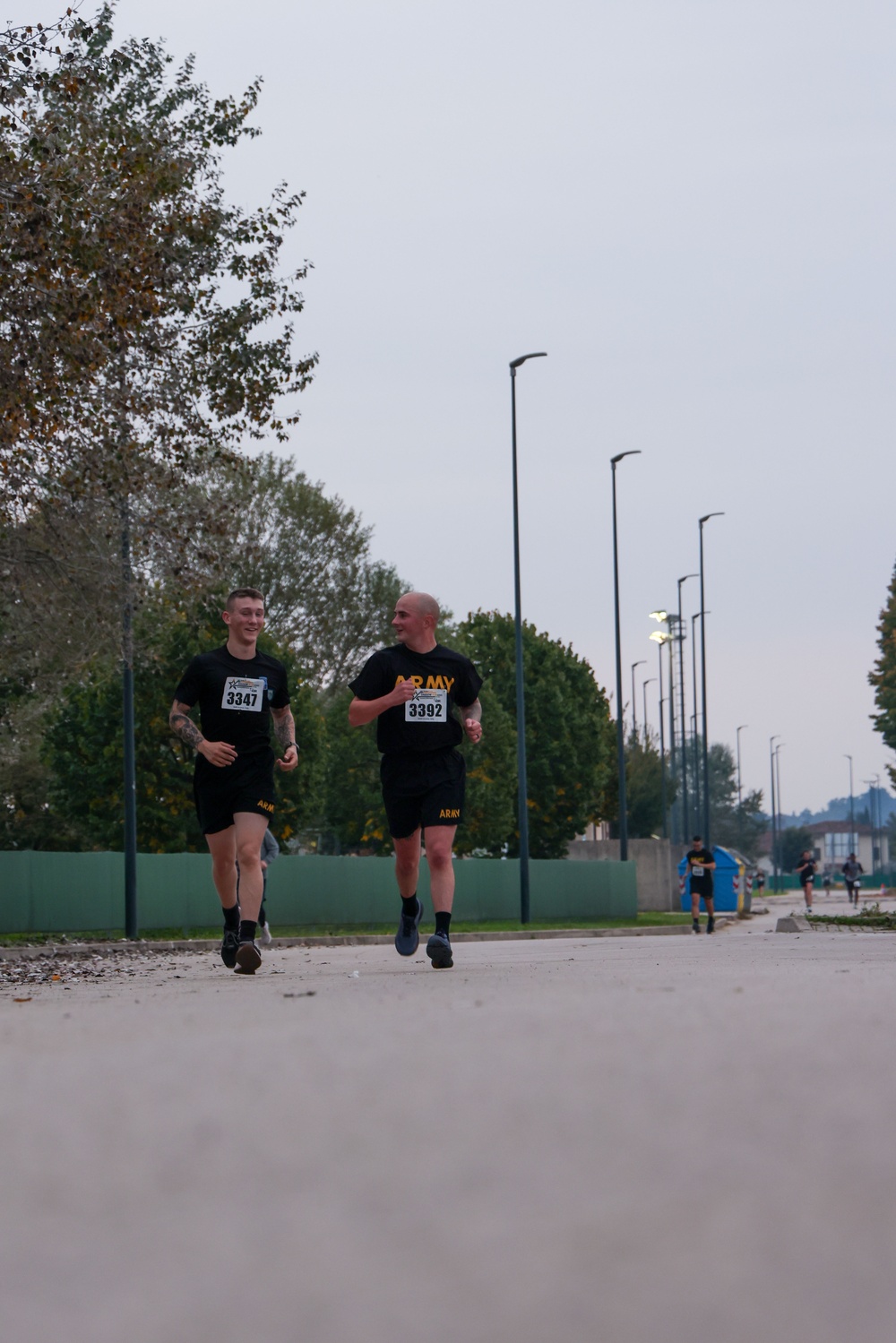 Vicenza military community participates in the Army 10 Miler Shadow Run