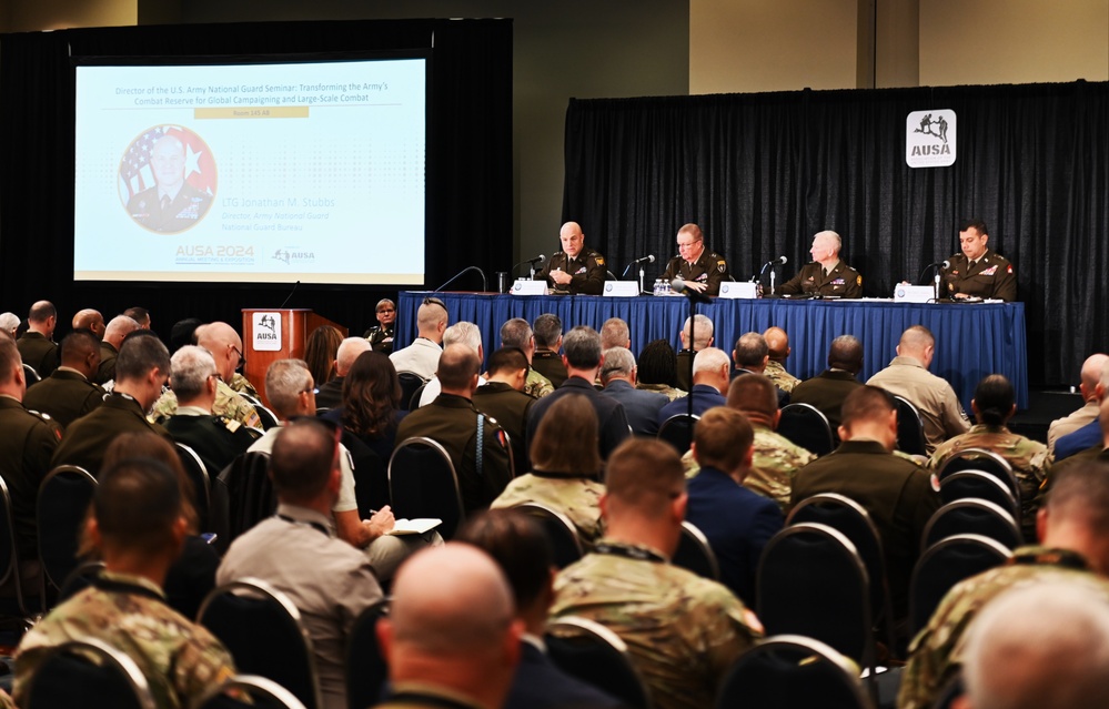 Stubbs hosts 2024 DARNG panel at 2024 AUSA expo