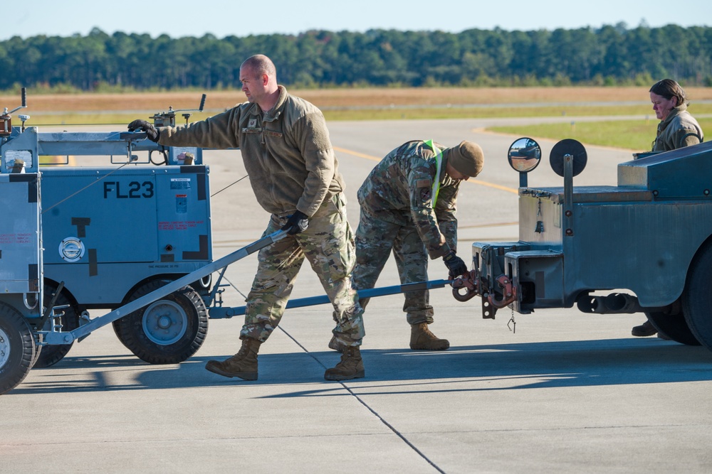 169th Logistics Readiness Squadron stages mock deployment cargo