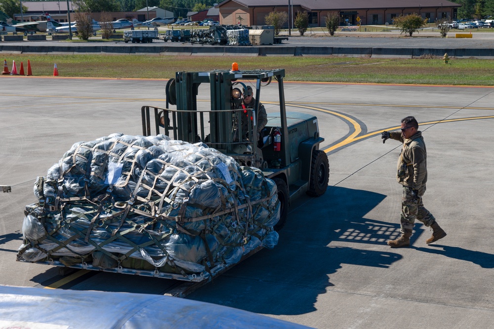 169th Logistics Readiness Squadron stages mock deployment cargo