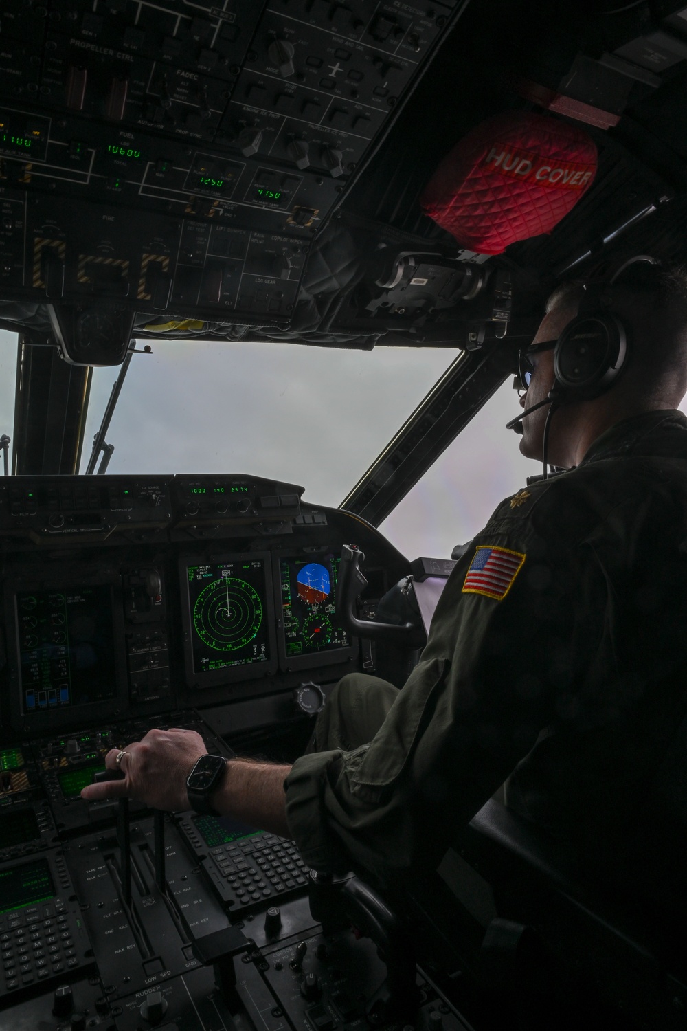 Air Station Clearwater first light overflight