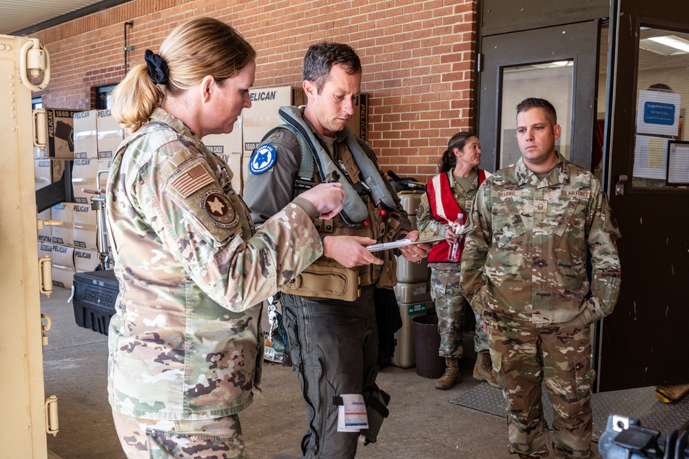 AFE weapons clearing inspection