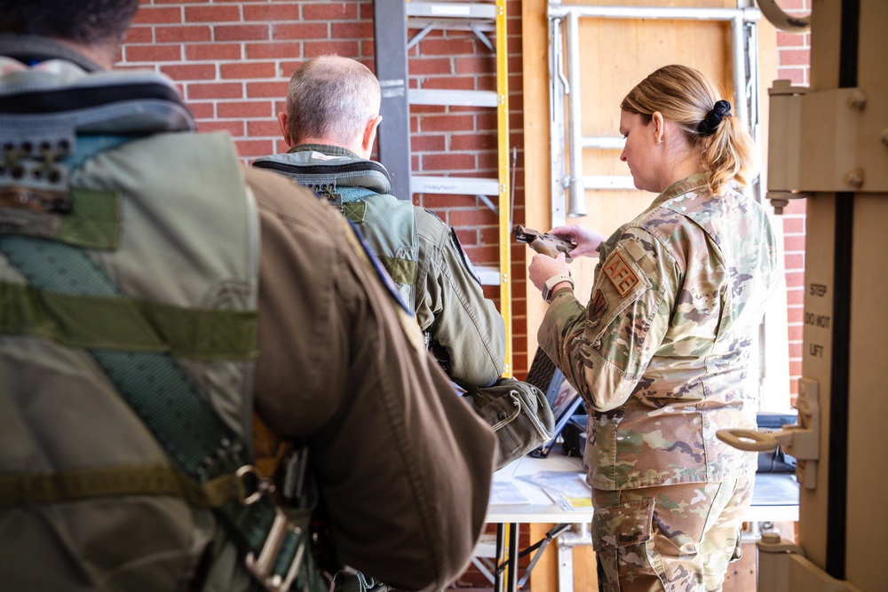 AFE weapons clearing inspection